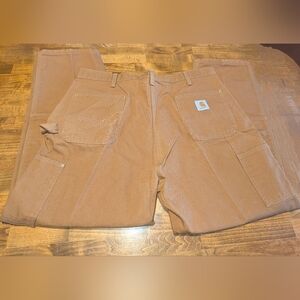 Carhartt Men's Brown Work Pants 44x30